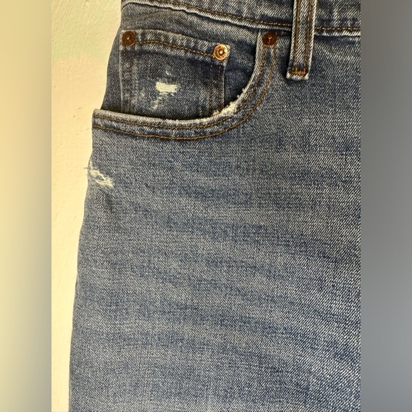 Abercrombie & Fitch Curve Love Ultra High Rise 90s Straight Jean - Picture 3 of 10